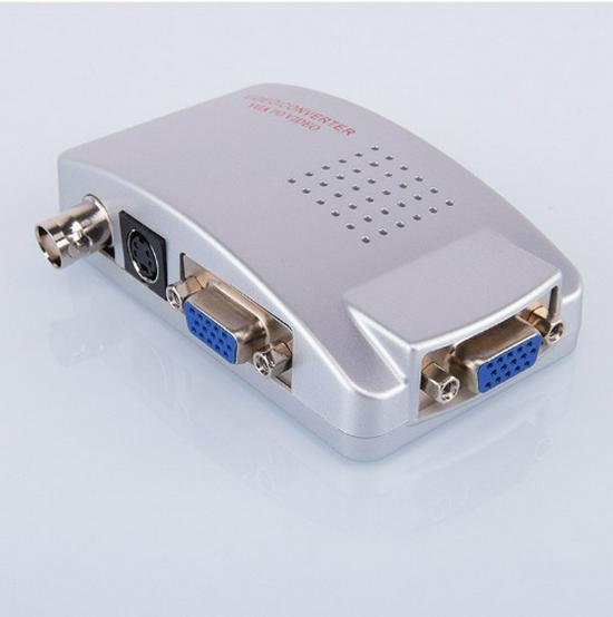 Видеоконвертер AV в VGA/BNC - Адаптер RCA для монитора