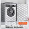 Dustproof Design Washer Protector Cover Waterproof Material Front Load Washer Cover  Balcony Use