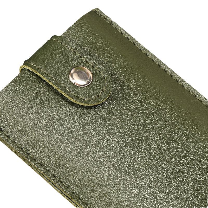 Компактный женский держатель карт — легкий, штабелируемый, большой емкости с несколькими отделениями для удостоверения личности и водительских прав