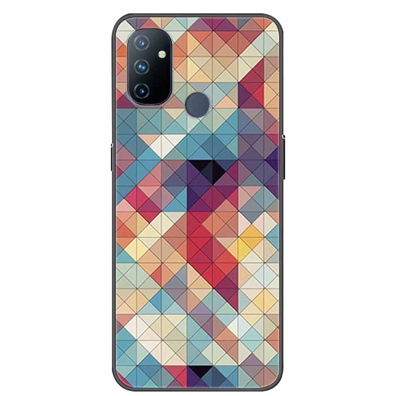 Для чехла OnePlus Nord N100 Роскошный силиконовый ТПУ Мягкий задний чехол для телефона для OnePlus Nord N100 BE2013 Защитный Прекрасный Coque