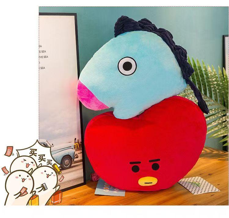 BTS BT21 Плюшевая подушка для комфорта Kpop домашний декор