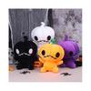(Purple)Pumpkin Plush Halloween Stuffed Toys Kawaii Pumpkin Doll Birthday Gifts Halloween Xmas Festive