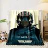 "Maverick Helmet & Jet Fighter Design Blanket, Flannel blanket for bedroom, living room, sofa, and nap sofas"