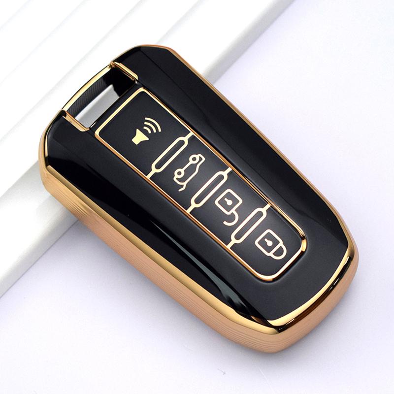 3 4 кнопки ТПУ смарт-чехол для автомобильных ключей брелок для Ssangyong Korando Rexton Actyon Kyron Rodius Tivolan Korando C Rexton W держатель брелок в виде ракушки