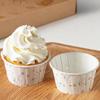Одноразовые термостойкие бумажные стаканчики с закатанным краем для выпечки Meidi