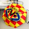 Villar-real Football Club Umbrella 8-Frame for Travel, Camping, Casual Lightweight Portable Umbrella, Essential for Every Family Holidays Gift