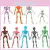 Creative Skeleton Man Model Mr. Bones Handicraft Ornament Doll With Playful Design