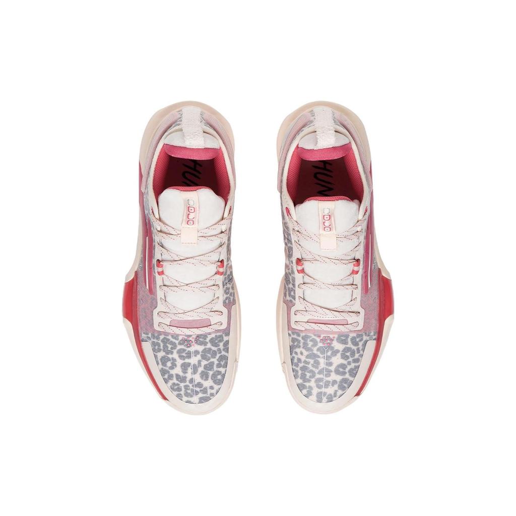 Li-Ning Мужские кроссовки Speed 9 Premium Leopard кремово-розовые ABAS071-4