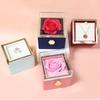 Eternal Rose Rose Jewelry Gift Box Ring Display Jewelry Display Rack  for Girlfriend and Mom Gift