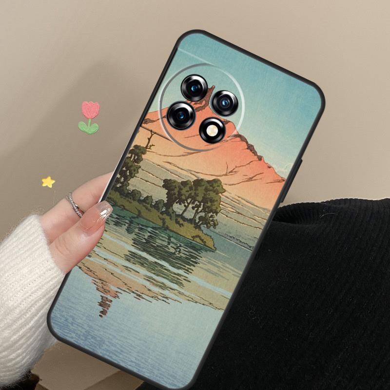 Japanese Ukiyoe Cover For OnePlus 12 13 11 12R 13R 9 10 Pro 8T 9RT 10T 10R Nord CE 4 2 3 Lite N20 N30 Case