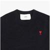 Ami Women Knit Small Heart Logo Fks826 001 414