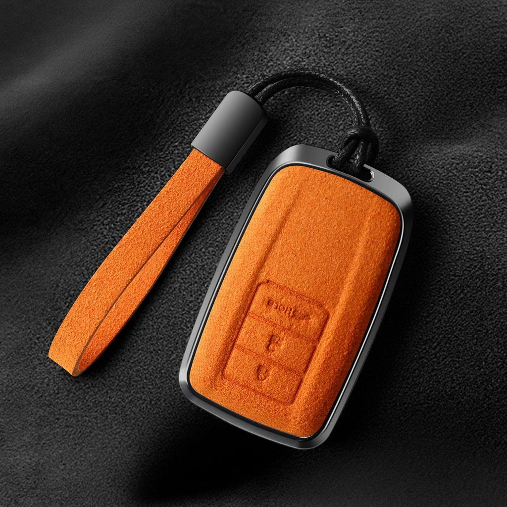 Premium Acura RDX, CDX, MDX, NSX, TLX Key Cover & Holder with Chain