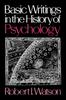 Книга Basic Writings In the History of Psychology