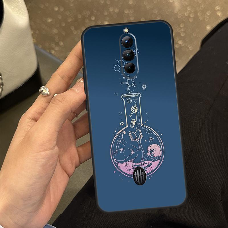Научный чехол для Nubia Red Magic 8 8S Pro Plus 6 7 8 Pro 6S 7S Pro 6R 5S 5G Мягкий защитный чехол