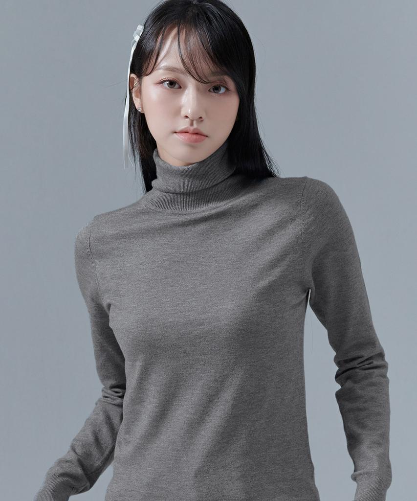 CHASECULT Women'S Basic Turtleneck Sweater-Cgzg5252E0B