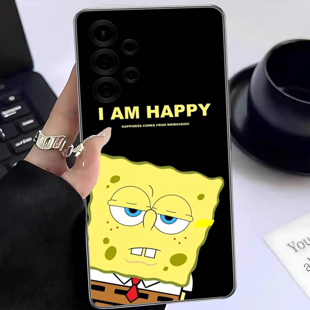 Classic Cartoon S-spongebob Phone Case For Samsung A 52 53 21 32 13 12 71 31 51 40 72 73 70 22 42 50 30 20 21 shell