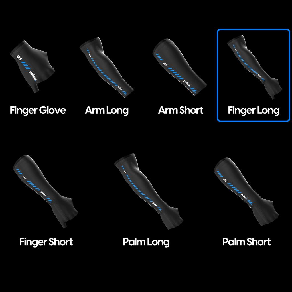 Pulsar Gaming Gears ES Arm Sleeve ARM SLEEVE Finger Long Large Black