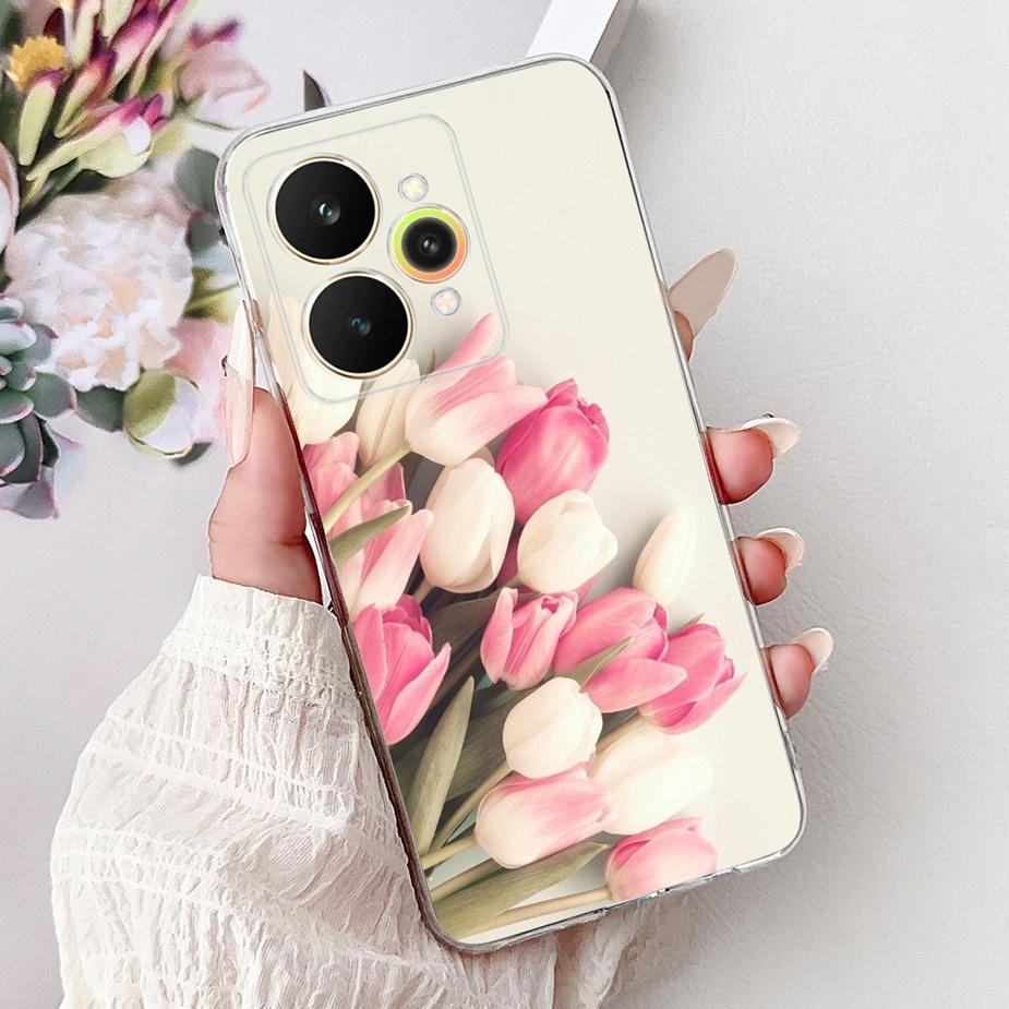 Чехол для Realme 15 Чехол для Realme15 Pro RMX5101 Роскошный Модный Расписной Чехол Мягкий Тонкий Чехол для Телефона Для Realme 15 Pro 5G Задняя Крышка Бампер