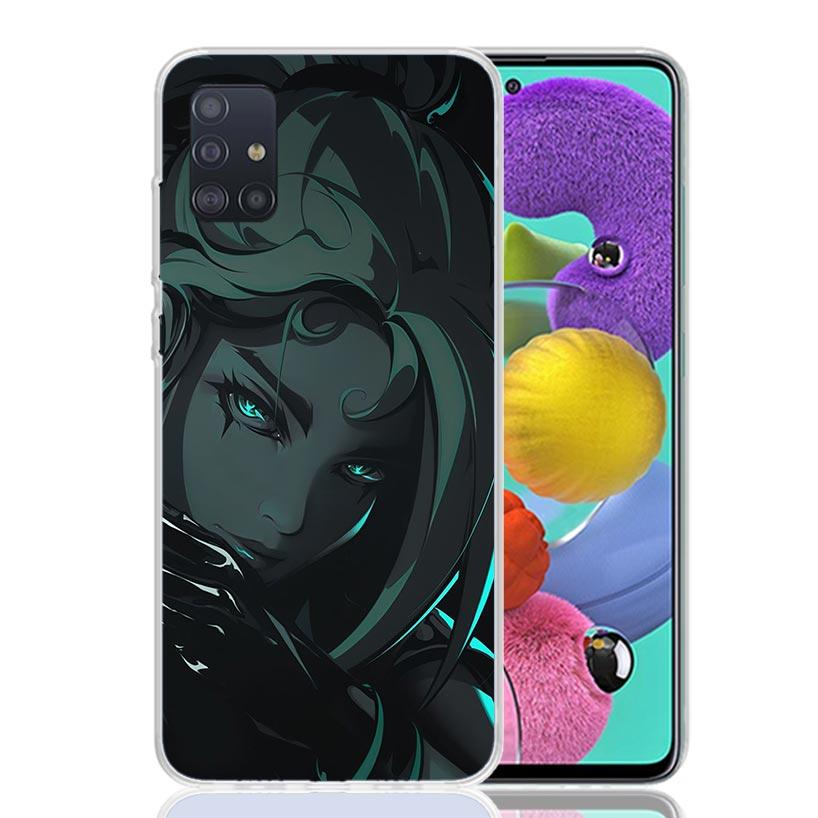 Valorant Jett Phone Case for Samsung Galaxy A52 A51 A50S A12 A22 A32 A72 A10S A30S A31 A71 Note 20 Ultra 10 Plus S10 Galaxy A52
