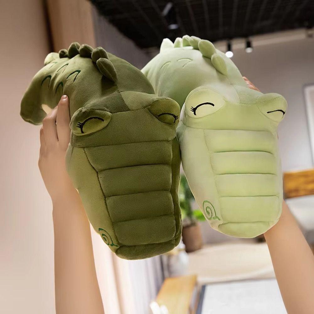 Hugging Pillows Crocodile Plush Toy Pendant Stuffed Animal Crocodile Throw Pillows Kids Toy