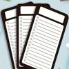 Planner Note Pad Fridge To Do Appointment Reminders Clear Printing Magnetic Shopping List Pad Office