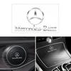 2025 For Mercedes-Benz 1pcs Metal Car Emblem Sticker For Mercedes Benz W117 W176 W177 W205 204 W213 W253 W156 W218 W166 CLA GLC