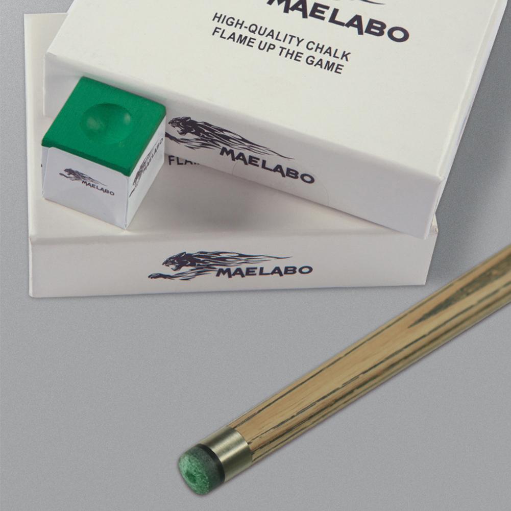 1 коробка / 12 шт зеленый бильярдный мел мелкий порошок с сильной адгезией бильярдные аксессуары