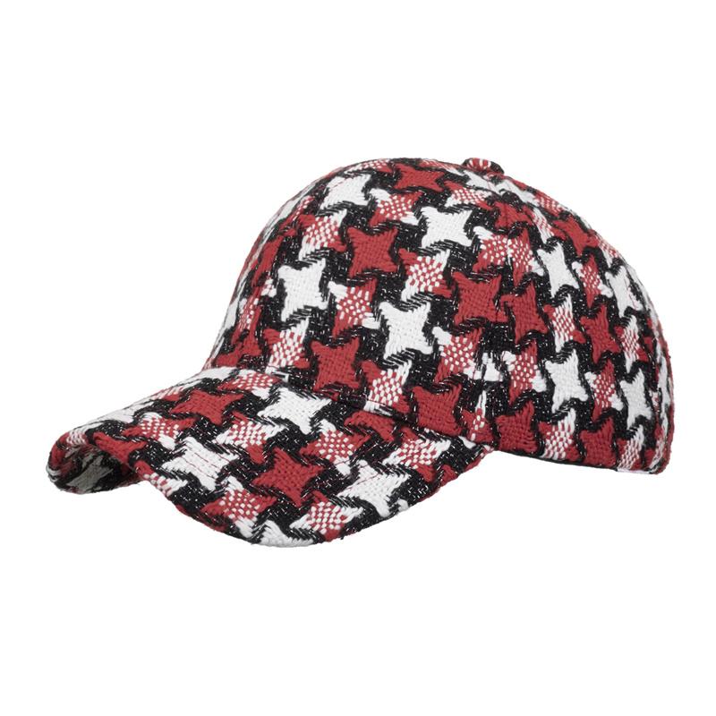 Men Autumn Winter Four-Corner Star Cap Baseball Cap Women Sun Hat Ponytail Panama Cap Visor Hats Snapback Hat