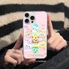 DUFFY AND FRIENDS Phone Case For iPhone 17 Pro Max 16 15 14 13 12 11 Water Ripple Silver Protective Cover