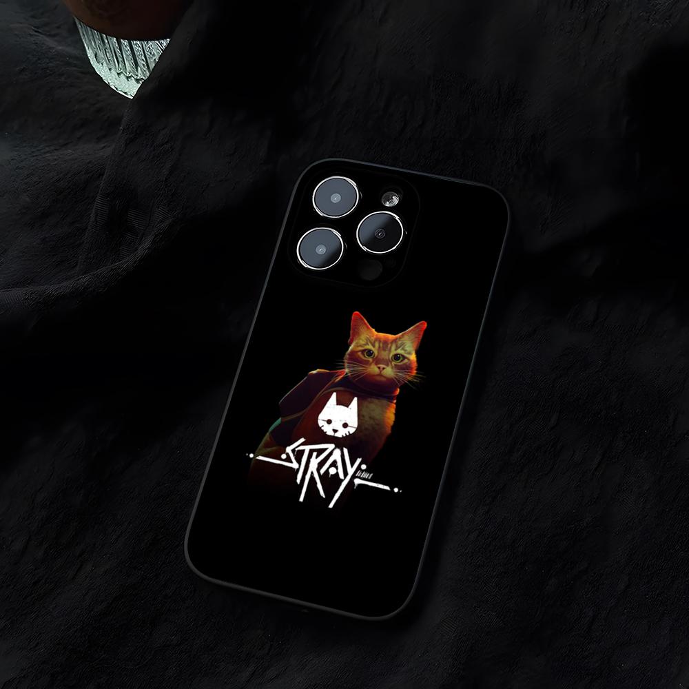 Чехол для телефона Stray Cat Game Funda Для Iphone 14 16 17 13 11 15ProMax 12 Pro Max Mini Xr 16e Plus Cover