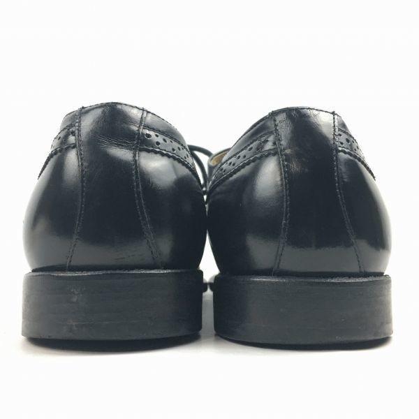 Stafford Premium Full Brogue Wingtip Business Shoes Black Size 10D (Approx. 27.028.0cm) Men's(USED)