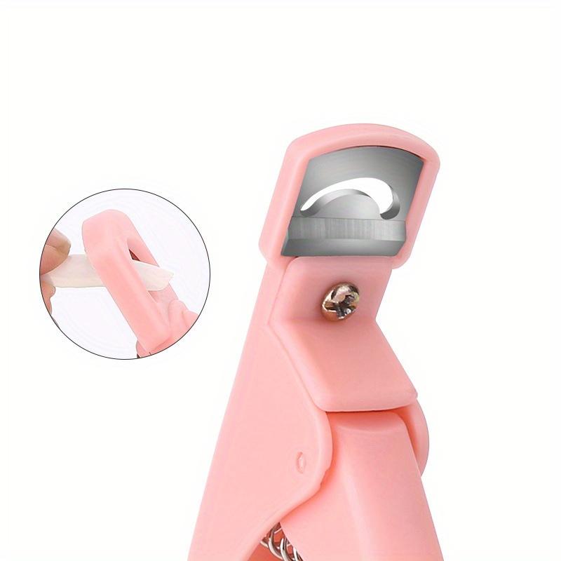 U-Shaped French False Nail Scissors Professional Stainless Steel Head Nail Clipper Acrylic Gel French False Nail Tips Clipper