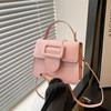 2025 Summer New Fashion Casual Foreign Style Women Simple Fashion Casual Portable Shoulder Crossbody Small Square Bag