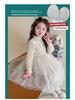 Girls' Stylish Knit Wool Dress for Spring & Autumn 2025