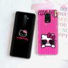 JZ23 Hello Kitty Прозрачный чехол для Samsung A04 A14 A23 M33 M53 Realme 10 9 C35 C55 VIVO Y02 X80 Infinix Hot 30 Note 11 Tecno Spark 8P Pro
