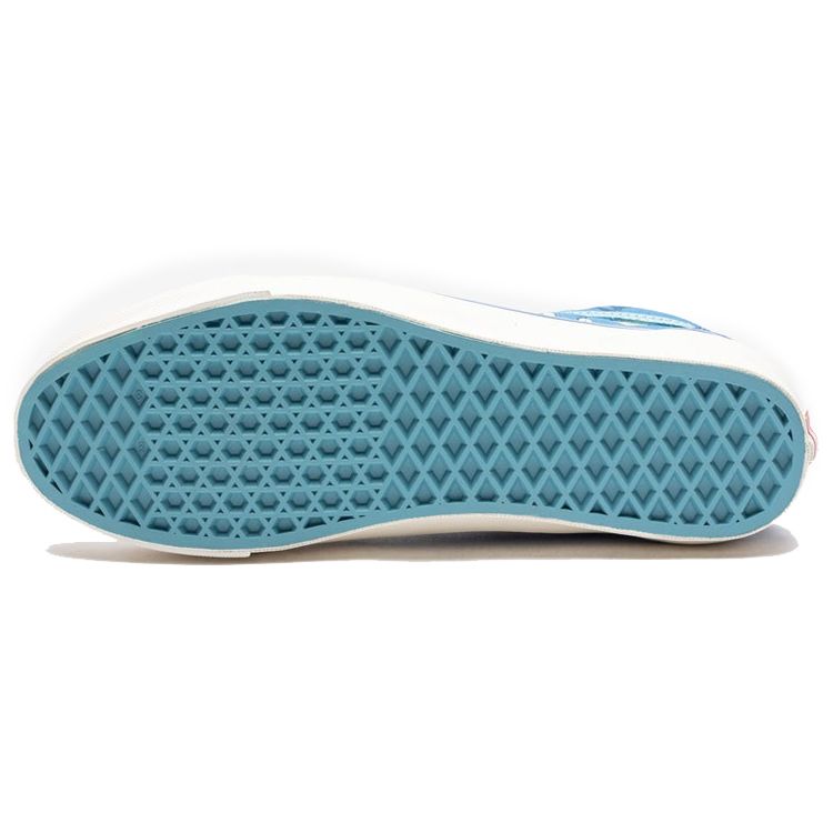 Кроссовки Undefeated x Vans OG Old Skool LX U-Man - Blue Lolite Unisex Sneakers Marshmallow VN0A4P3X7AG