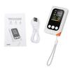 5 in 1 Portable   Quality Monitor Detects TVOC CO2 Temperature Humidity with HD Screen Built-in Battery for Indoor Outdoor Use