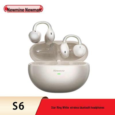 Беспроводные Bluetooth-наушники с AI-переводом Newmine S6 с зажимом на ухо