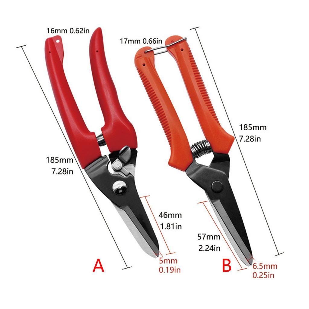 Tin Sheet Metal Snip Aviation Scissor Iron Plate Cut Shear Household Hand Tool Industrial Multifunctional Industry Work