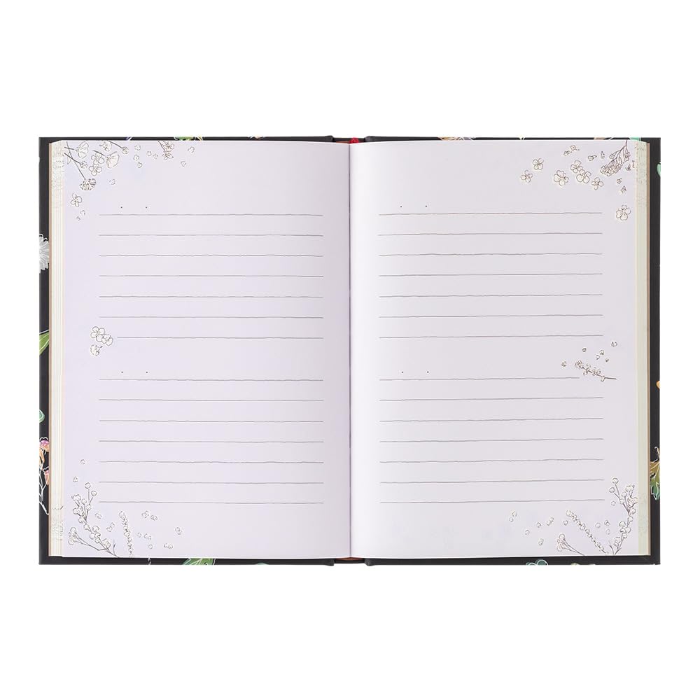 Midori Floral 12709006 Diary, Pattern,
