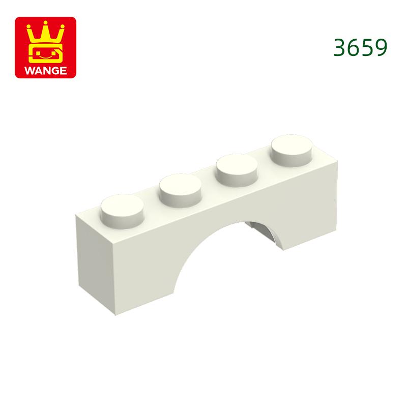 Нетоксичные 81 шт./лот 3659 1x4x2 Плоские арочные строительные блоки Moc Строительные аксессуары Детали Совместимые с Кирпичами Детские игрушки Подарок