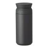 Термокружка KINTO Travel Tumbler 350 мл, вакуумная, сохраняет напитки горячими или холодными, черный, с двойными стенками, (20936)