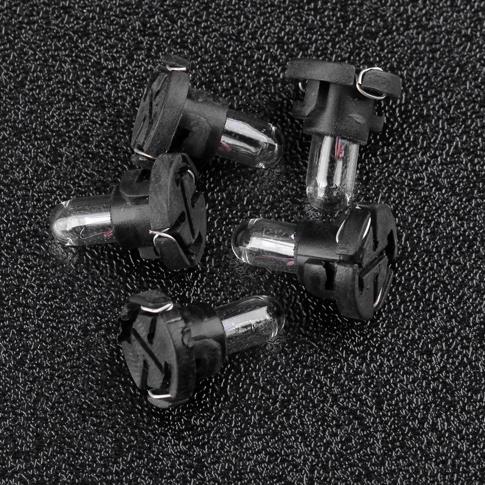 5/10PCS T3 T4 Led Bulbs Car Interior Lights Auto Warming Indicator Lamp 12V Yellow Warm LIght For Car Instrument Lights Accessor
