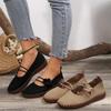 Women's Single Shoes Summer Thick Sole Round Head Baotou Fisherman Shoes Casual Fashion Soft Sole Non-slip Single Shoes