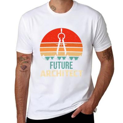 Будущий Архитектор Смешная Архитектурная Футболка футболки хлопок 100 аниме футболки оверсайз Футболка