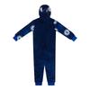 Chelsea FC Childrens/Kids Crest Fleece All-In-One Nightwear