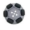 Universal 65mm Mecanum Omni-Directional Wheel for LEGO-Compatible TT Motor Robot Car