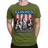 Classic Novelty 100 Cotton Tshirt Ramones R Tops Tees For Unisex