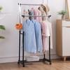 Single-Pole Floor-Standing Indoor Clothes Drying Rack for Bedrooms