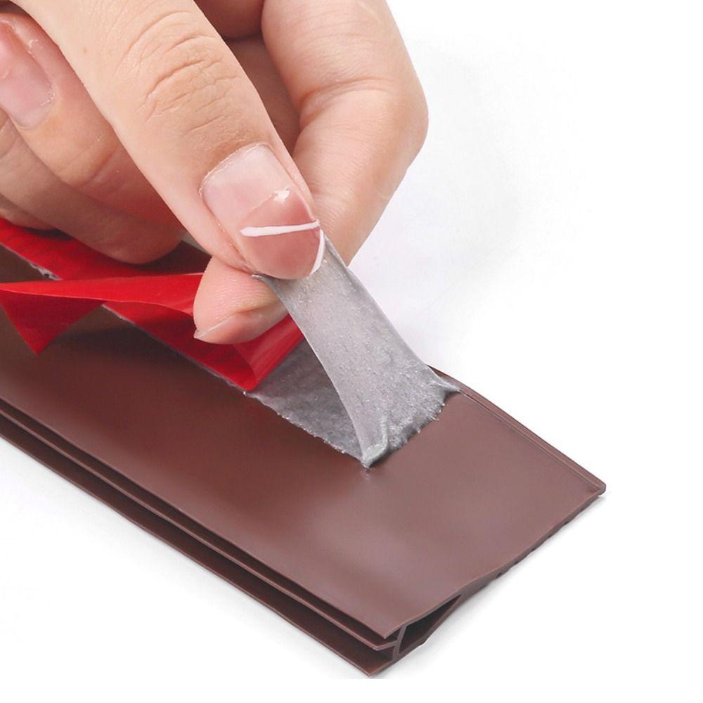Arbitrary Tailoring Windproof Door Bottom Seal Strip SoundProof Dustproof Door Gap Baffle Soft TPE Waterproof Seal Strip Hotel